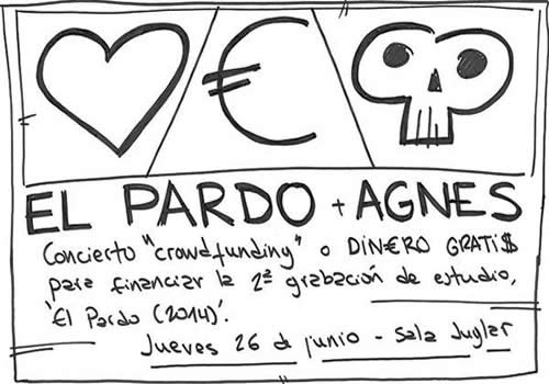 flyer de EL PARDO + AGNES
